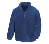 Half Quarter Zip Neck RED BLUE BLACK GREEN GREY Active Fleece Pullover Jacket