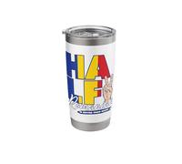 Half Romanian is Better Than None Romania Stainless Steel Insulated Tumbler