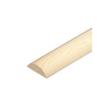 Half Round Decorative Cover Moulding - Pine - 6 x 18mm x 2.4m