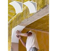 Half Round Door Arch Drywall Form, Arch Door Frame Kit DIY Doorway Molding Multiple Sizes 2 Pcs(40x40x40cm/15.7x15.7x15.7")