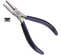 Half-Round Flat Nose Pliers Forming pliers Jewellery Making Tools Looping pliers Gift Ideas Hobby & Crafting tools 13cm PTL®