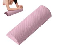 Half Round Foam Ro-ller, with Core Stability Enhancement, 30 * 6.3cm, Muscle Recovery Roller F OAM Stick, High Density Foam Roller, Progressive Relaxation Technology, for Yoga Sit-Up Stretching