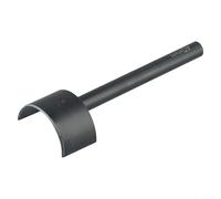Half Round Leather Punching Tool with Rubber Gasket for Wallet Belt Strap and Card Package Crafting Made from Steel Suitable for Various Users (40mm)