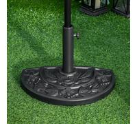 Half Round Parasol Base
