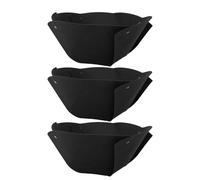 Half Round Planter Liner 3 Pack Felt Wall Basket Insert for Indoor | Tear Resistant Felt Semicircular Design for Window Boxes Orchids Ivy Ferns