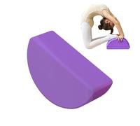 Half Round Yoga, Foam Brick Block, 9.65x4.92x2.99 inches High Density Support, Stretch Balance Equipment for Women Fitness Training Stability Home Gym Apartment Floor Use Soft Sturdy Comfort