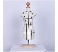 Half Scale Female Mannequin for Sewing - Mini Tailor Dummy Model, 1/2 Size Dressmaker's Form, Perfect for Crafting Clothes, Ideal for Designers & Hobbyists