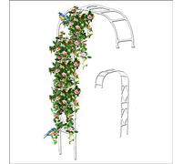 Half-Side Wall-Mounted Garden Archway - Durable Climbing Frame & Plant Stand for Outdoor Gardens, Easy Setup