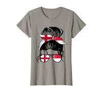 Half Singaporean Half English Mix England & Singapore Roots T-Shirt