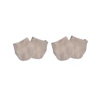 Half Sole Dance Shoes Half Knitted Socks Girls Rhythmic Gymnastics Toe Shoes Ballroom Art Gym Dance Girl Yoga Sock(2 Pair,S)