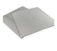 Half Spherical Embossed Aluminum Heat Shield Floor Pan Fuel Tank Exhaust Insulation Mat Material(500x800x0.5mm 1pcs)