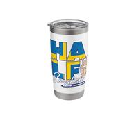 Half Swedish is Better Than None Sweden Stainless Steel Insulated Tumbler