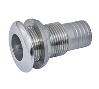 Half-Thread Water Outlet Half-Tooth Ventilation Pipe with Horse Tooth Double Thread Drain(1inch)