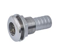 Half-Thread Water Outlet Half-Tooth Ventilation Pipe with Horse Tooth Double Thread Drain(3/4inch)