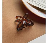 Half-tied hair clip, female back head, butterfly grab, shark, broken hairpin, hair jewelry (Glazed color)