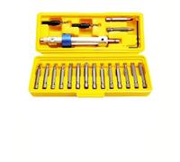Half-Time Drill Driver with Flip-Head Mechanism & 18-Piece Bit Set (8 Phillips + 8 Flat + 2 Countersunk) for Electric Drills, UK Standard
