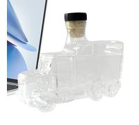 Half Truck Whisky Bottle-Classic Vintage Decanter, Creative Spirits Presentation | 375ml Ecorative Whisky Container with Stoppers, Drinking Dishes for Bar, Wedding, Birthday,