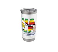 Half Zimbabwean is Better Than None Zimbabwe Stainless Steel Insulated Tumbler