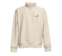 Half Zip American Script Sweat - male - Carhartt Wip - Sweatshirts - Beige - S - Sweatshirts & Hoodies S