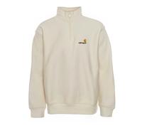 Half Zip American Script Sweatshirt - male - Carhartt Wip - Zip-throughs - Beige - M - Sweatshirts & Hoodies M