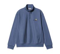 Half Zip American Script Sweatshirt - male - Carhartt Wip - Zip-throughs - Blue - 2XL - Sweatshirts & Hoodies 2XL
