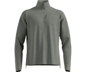 Half-zip checkered fleece Odlo Gris M