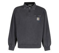 Half Zip Detroit Sweatshirt- male- Carhartt Wip- Zip-throughs- Black- S- Sweatshirts & Hoodies S