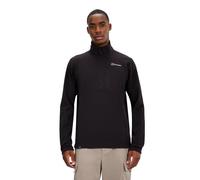 Berghaus Mens Prism Micro 1/2 Zip Fleece, Black, Size M, Men Black