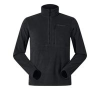 Men's Berghaus Mens Prism Half Zip PolarTech Pullover Fleece - Black - Size: 3XL