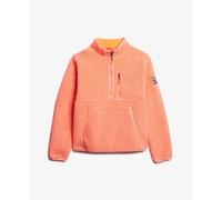 Superdry Outdoor Fleece Jacket Orange L Woman