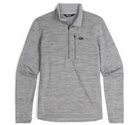 Half-zip fleece sweatshirt Outdoor Research Vigor Grid Gris L