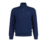 Half-zip funnel neck sweater Gant Casual Blue 2XL