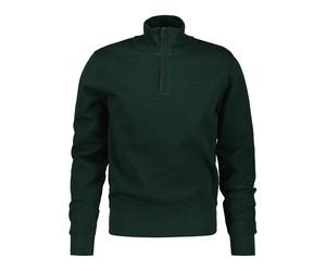 Half-zip funnel neck sweater Gant Sacker Rib Vert 2XL