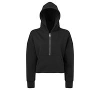 Half Zip Hoodie TriDri Black 10-12