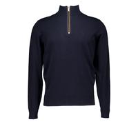 Half-Zip Jumper 7500 - male - Bugatti - Turtlenecks - Blue - 2XL - Knitwear 2XL