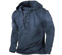 Half Zip Jumper Men Weird Fish Jumpers Nursery Teacher Gifts Work Men's Fall Long Sleeve Lace Up Hoodie Hooded Sweatshirt Top Outdoor Sweatshirt Shirt Sale Clearance