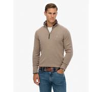 Half-zip jumper Superdry Essentials Marron L