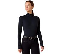 Half zip Riding Jersey Ariat SolVeil Noir 2XS