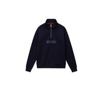 Half Zip Sweatshirt in French Terry Napapijri Box Logo L