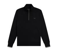 Half-zip Sweatshirt - male - Fred Perry - Zip-throughs - Black - 2XL - Sweatshirts & Hoodies 2XL