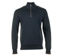Half Zip Sweatshirt Navy / Brandy / Rich Brown, XXL