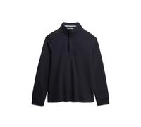 Half zip sweatshirt Superdry Cotton Classics Jersey Henley Bleu M