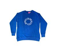 Half zip sweatshirt with high neck TheJoggConcept Jcsafine 2 Bleu S