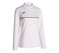 Joma Record Iii Half Zip Sweatshirt White S Woman