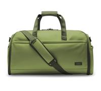 Halfday Convertible 2-in-1 Premium Vegan Garment Duffel Weekender Bag 45L | Wrinkle-Free Travel, Hanging Suit Compartment, Shoe Pockets, Trolley Sleeve. Balistic Nylon Carry-On, Leaf