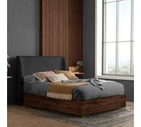 Halfden Ottoman Storage Bed - Grey - Sizes Available