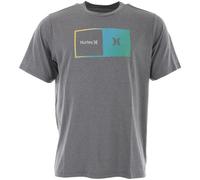 Halfer Gradient UPF Tee Ss Heather Black