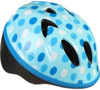 Halfords Blue Polka Dot Toddler Helmet, 44-50cm