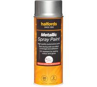 Halfords M0-400 Silver Metallic Car Spray Paint - 400ml