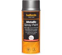 Halfords M1-100 Grey Metallic Car Spray Paint - 400ml